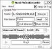 Náhled k programu Moo0 VoiceRecorder